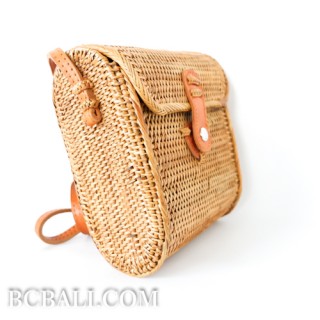 Passport Rattan Sling Bags Hand Woven Bali Best Quality